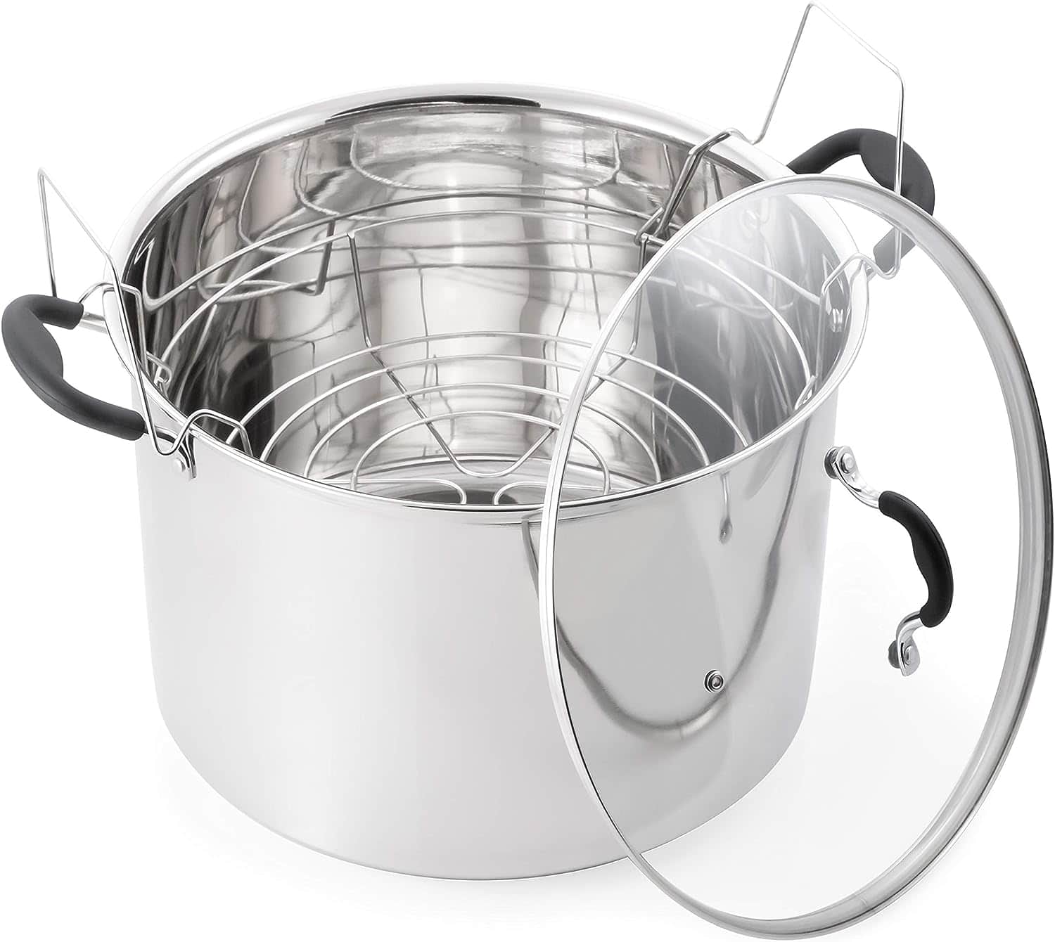 Water Bath Canner with Glass Lid