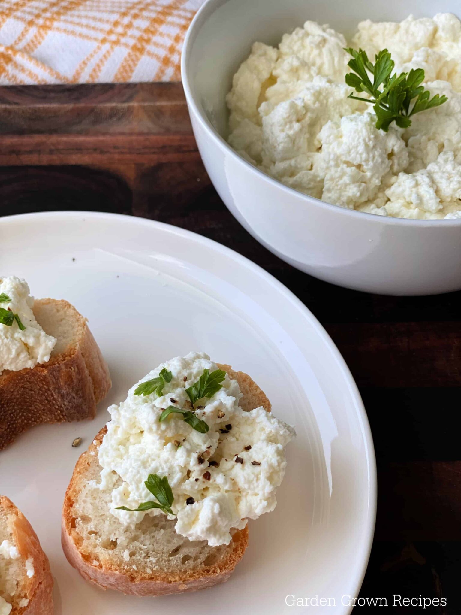 Add Ricotta Cheese To Homemade Ricotta Cheese Recipe - Only 3 Ingredients