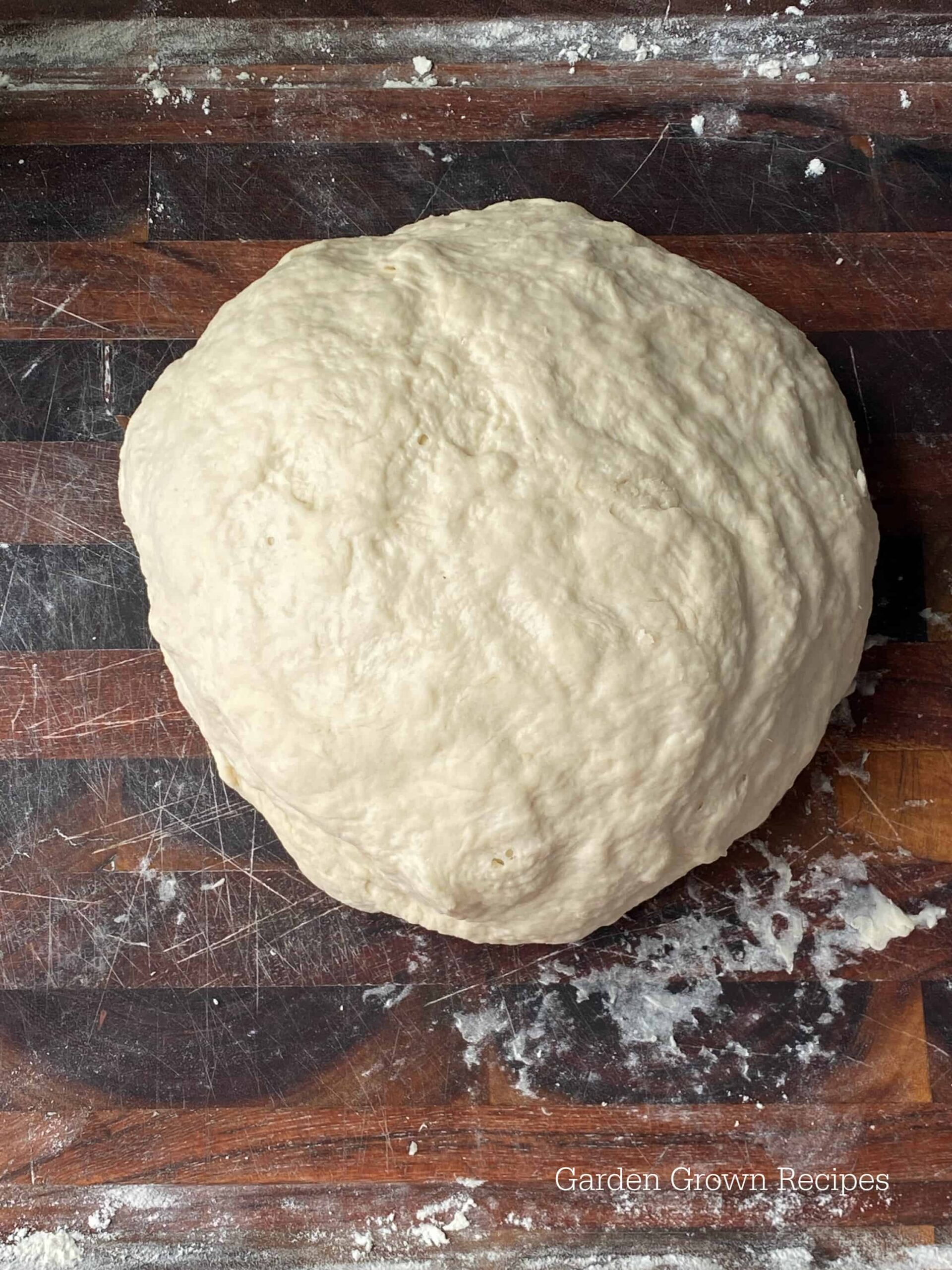 form a dough ball