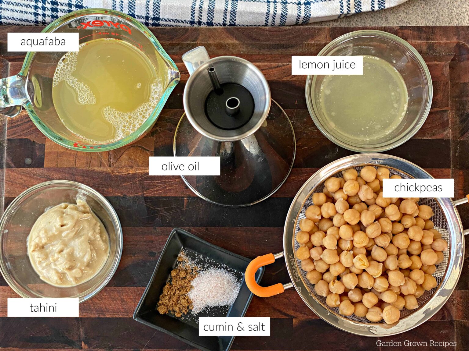 Creamy Homemade Hummus Recipe without Garlic