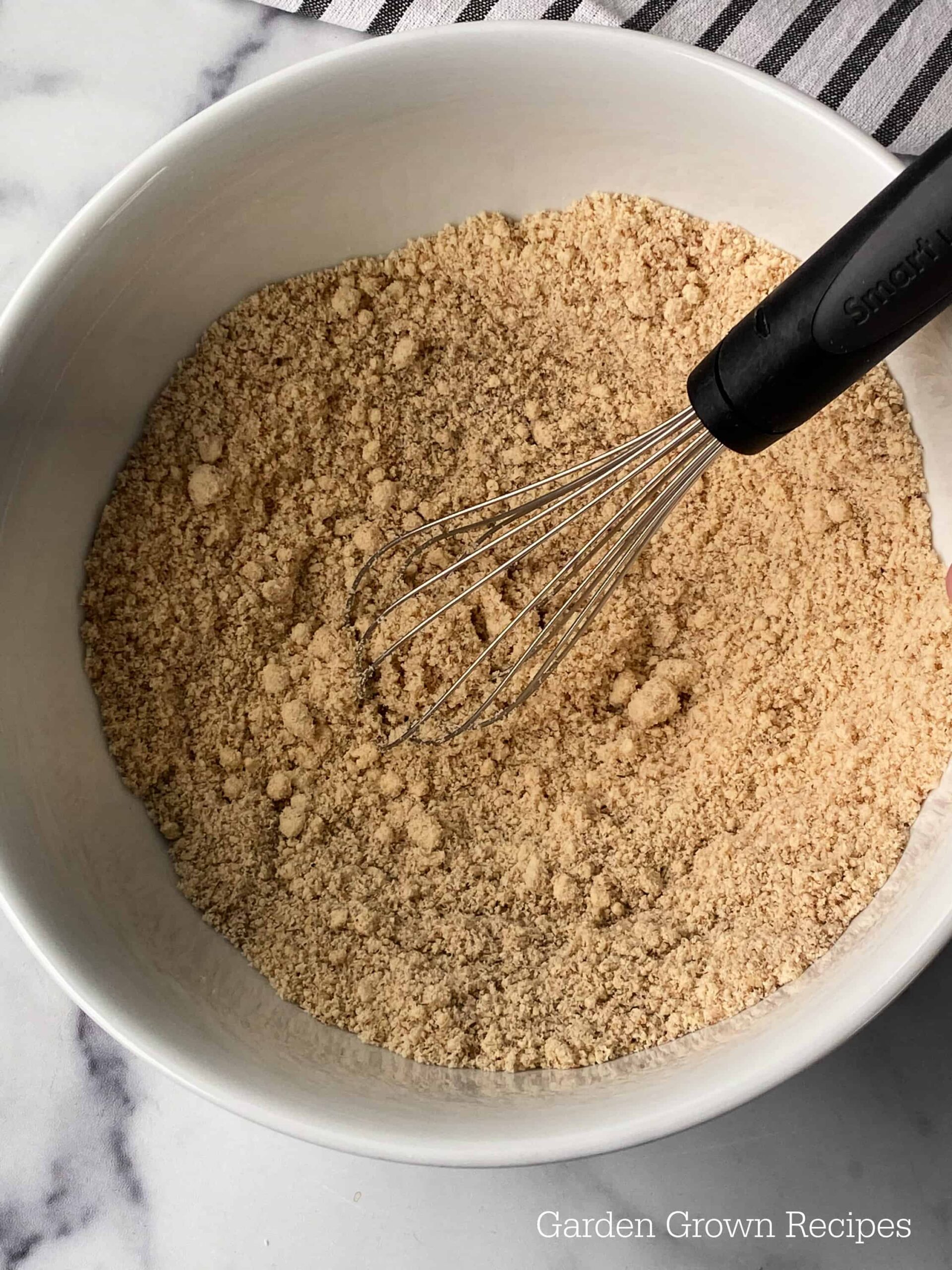 dry ingredients in gluten free flour mixture 