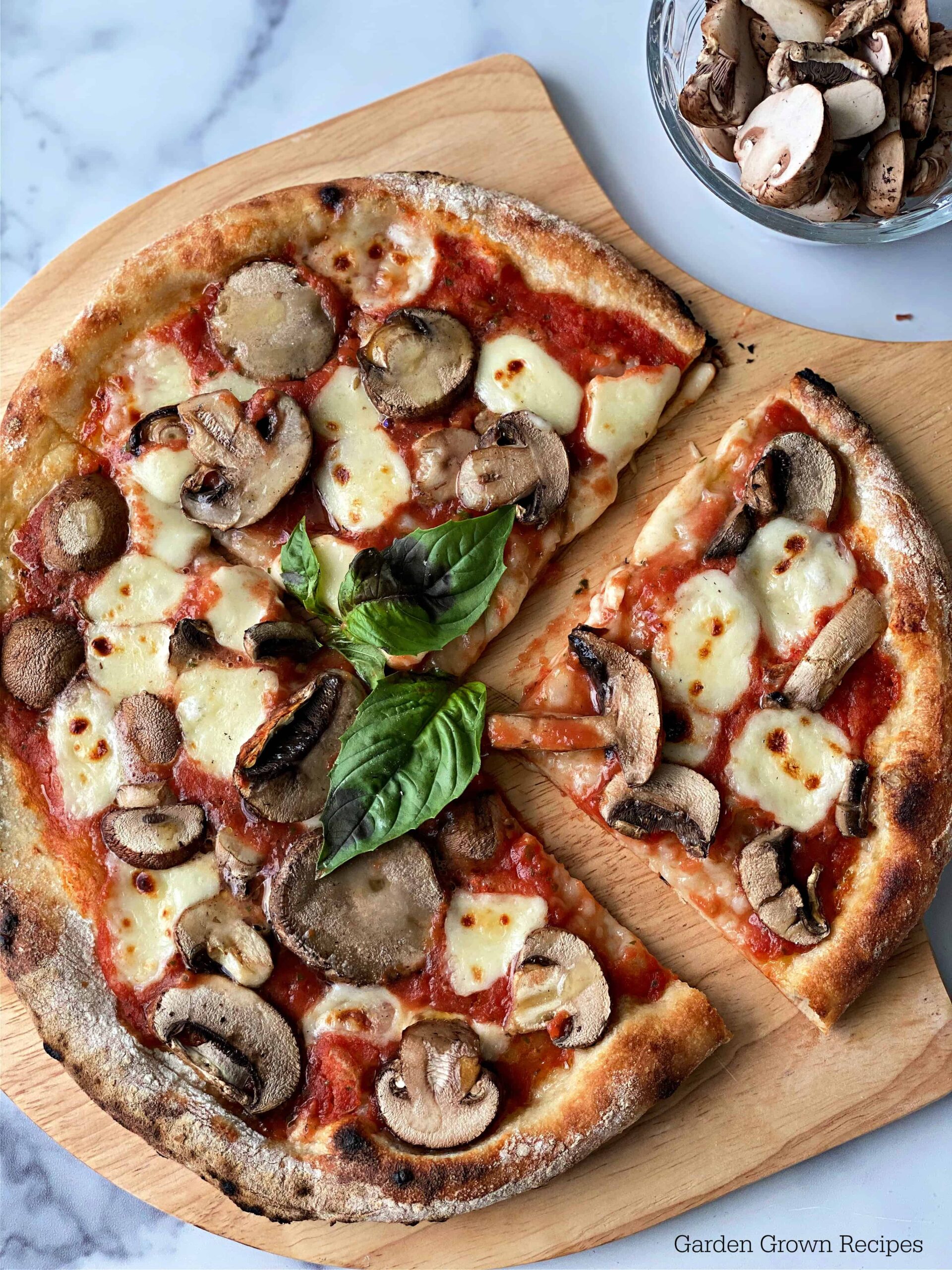 homemade Mushroom Pizza Recipe