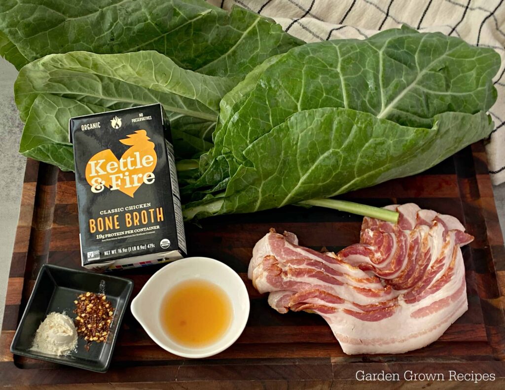 How to Cook Collard Greens with Chicken Broth