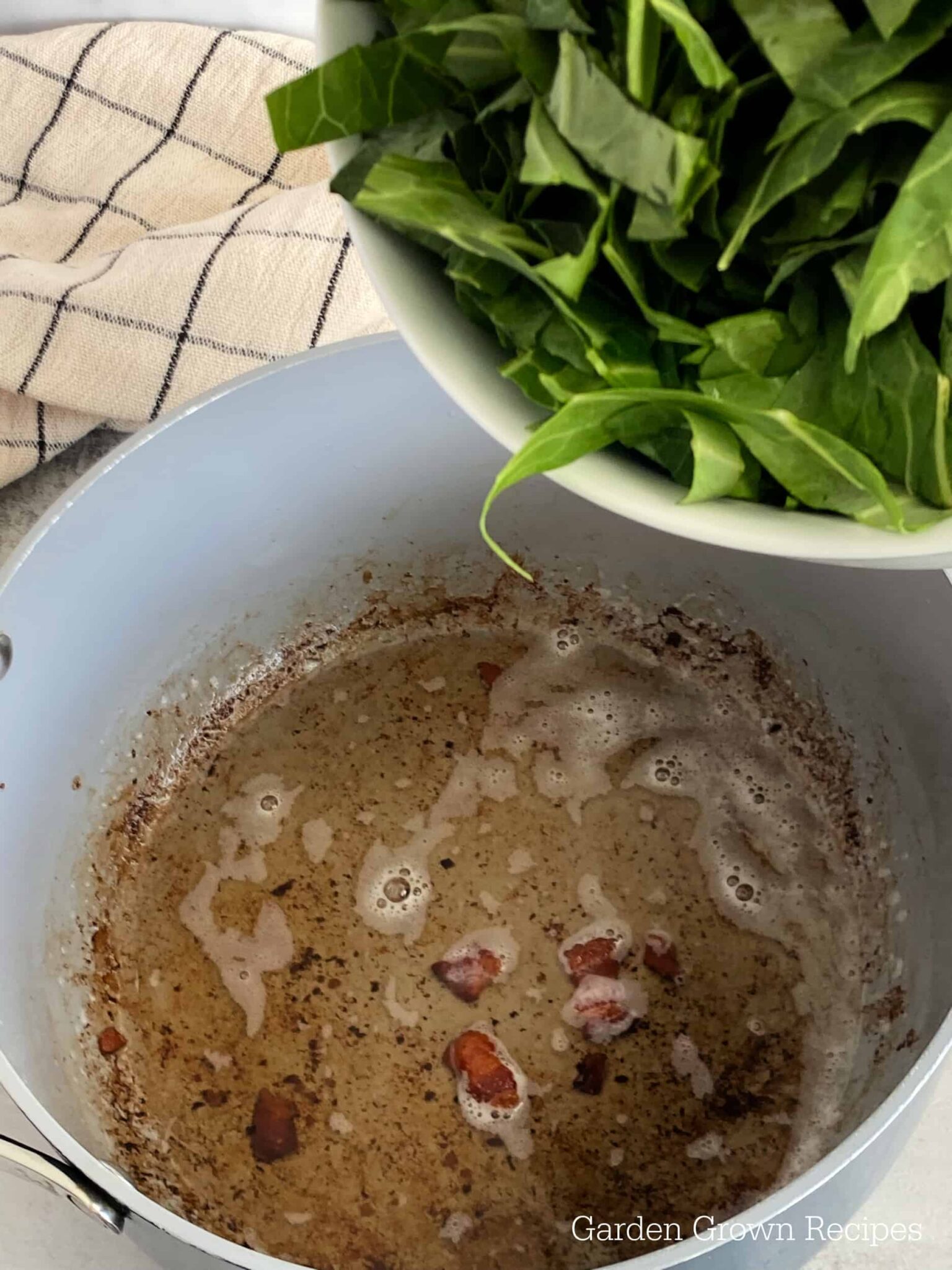 How to Cook Collard Greens with Chicken Broth
