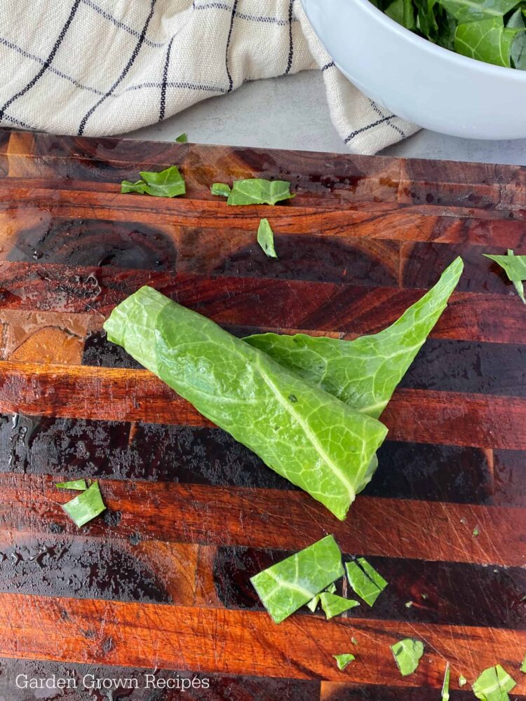 How to Cook Collard Greens with Chicken Broth