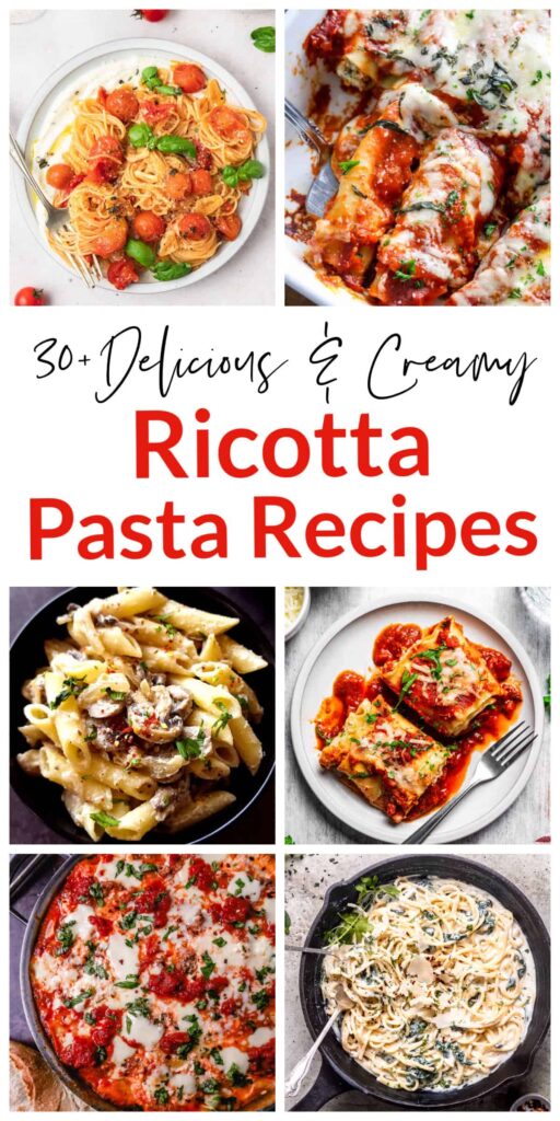 Pasta Ricotta Recept 30+ Delicious and Creamy Ricotta Pasta Recipes