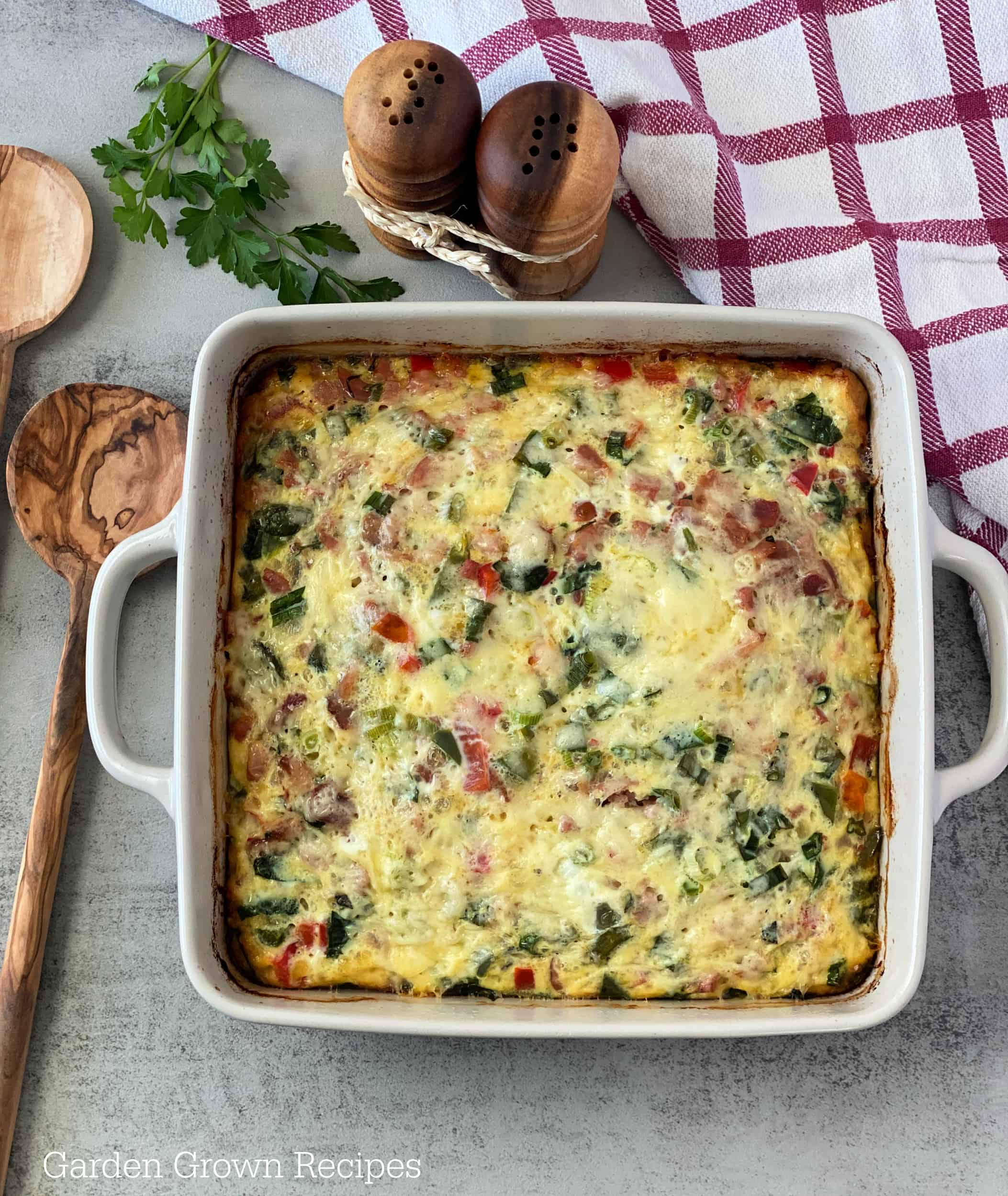 keto and Low Carb Breakfast Casserole recipe 