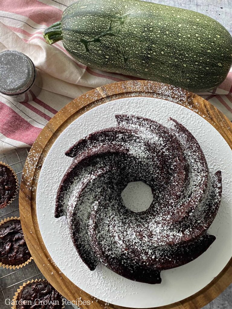 The Best Healthy Chocolate Zucchini Bundt Cake Recipe