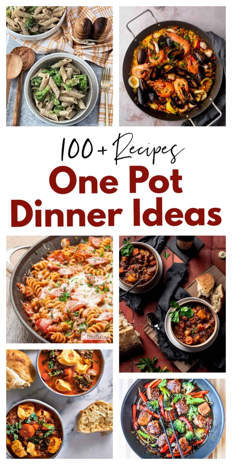 100+ Best One Pot Dinner Ideas (Easy Family Recipes)